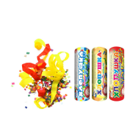 Набор ( 3конф.+3серп.) Набор хлопушек купить в Чудово | chudovo.salutsklad.ru