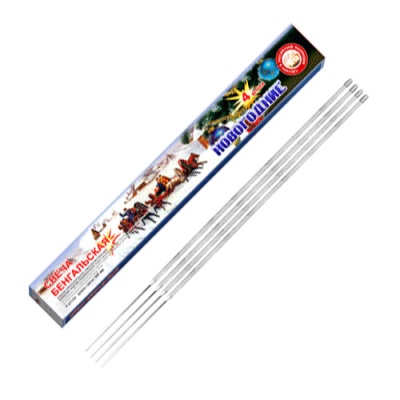 Новогодние 300-4 мм. Бенгальские огни купить в Чудово | chudovo.salutsklad.ru