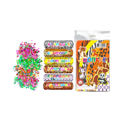 Зоопарк УПЗ Набор хлопушек купить в Чудово | chudovo.salutsklad.ru