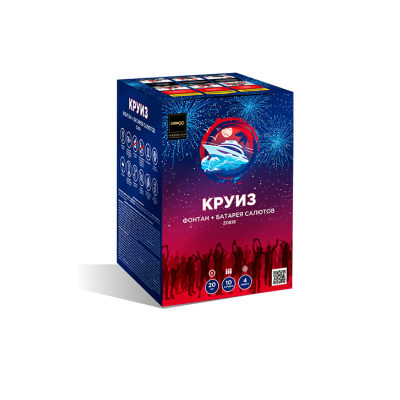Круиз Фонтан фейерверк купить в Чудово | chudovo.salutsklad.ru