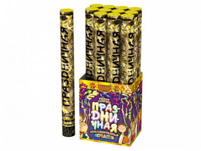 Праздничная 50 Пневматическая хлопушка купить в Чудово | chudovo.salutsklad.ru