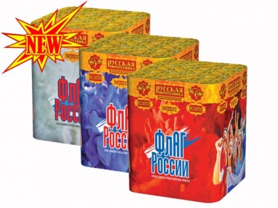 Флаг России Дневной фейерверк купить в Чудово | chudovo.salutsklad.ru