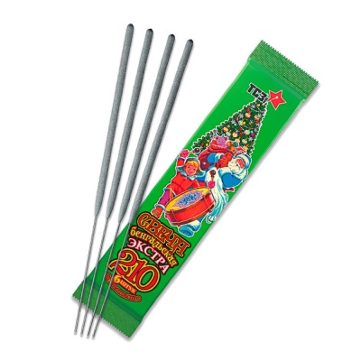 210 мм. Экстра Бенгальские огни купить в Чудово | chudovo.salutsklad.ru