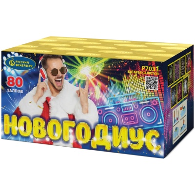 Новогодиус Фейерверк купить в Чудово | chudovo.salutsklad.ru